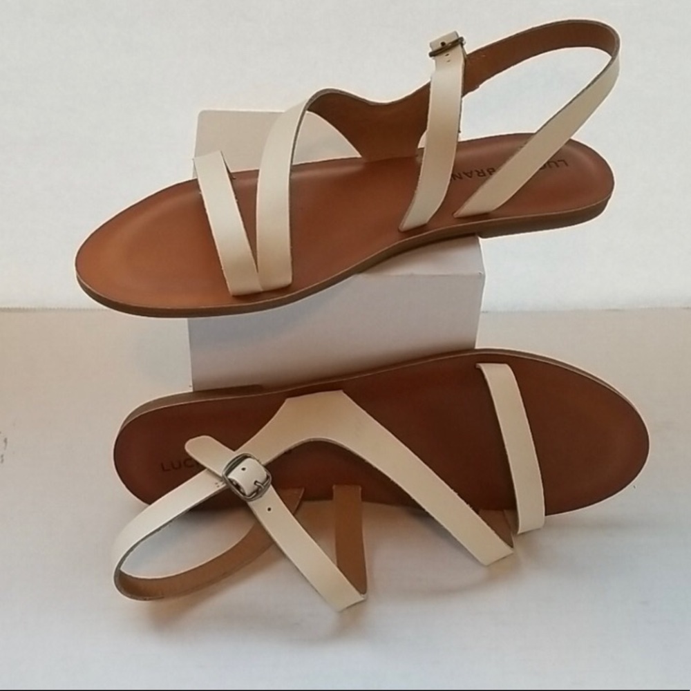 Lucky Brand Alexia Leather Sandals
